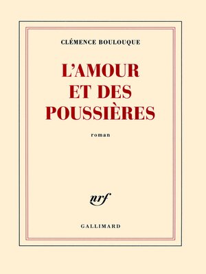 cover image of L'amour et des poussières
